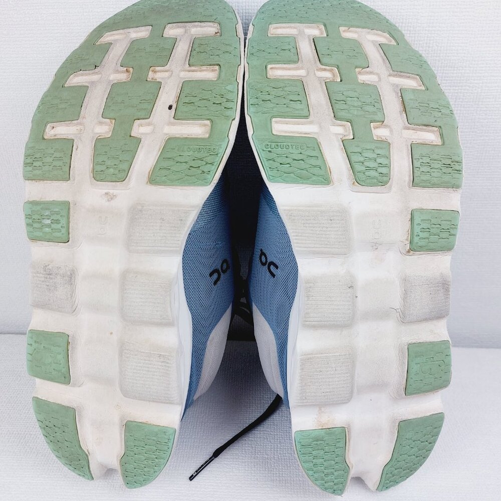 On Run Men's Wash Metal Blue Cloudstratus 3 Athletic Running Shoes Size 8.5 - Picture 5 of 15